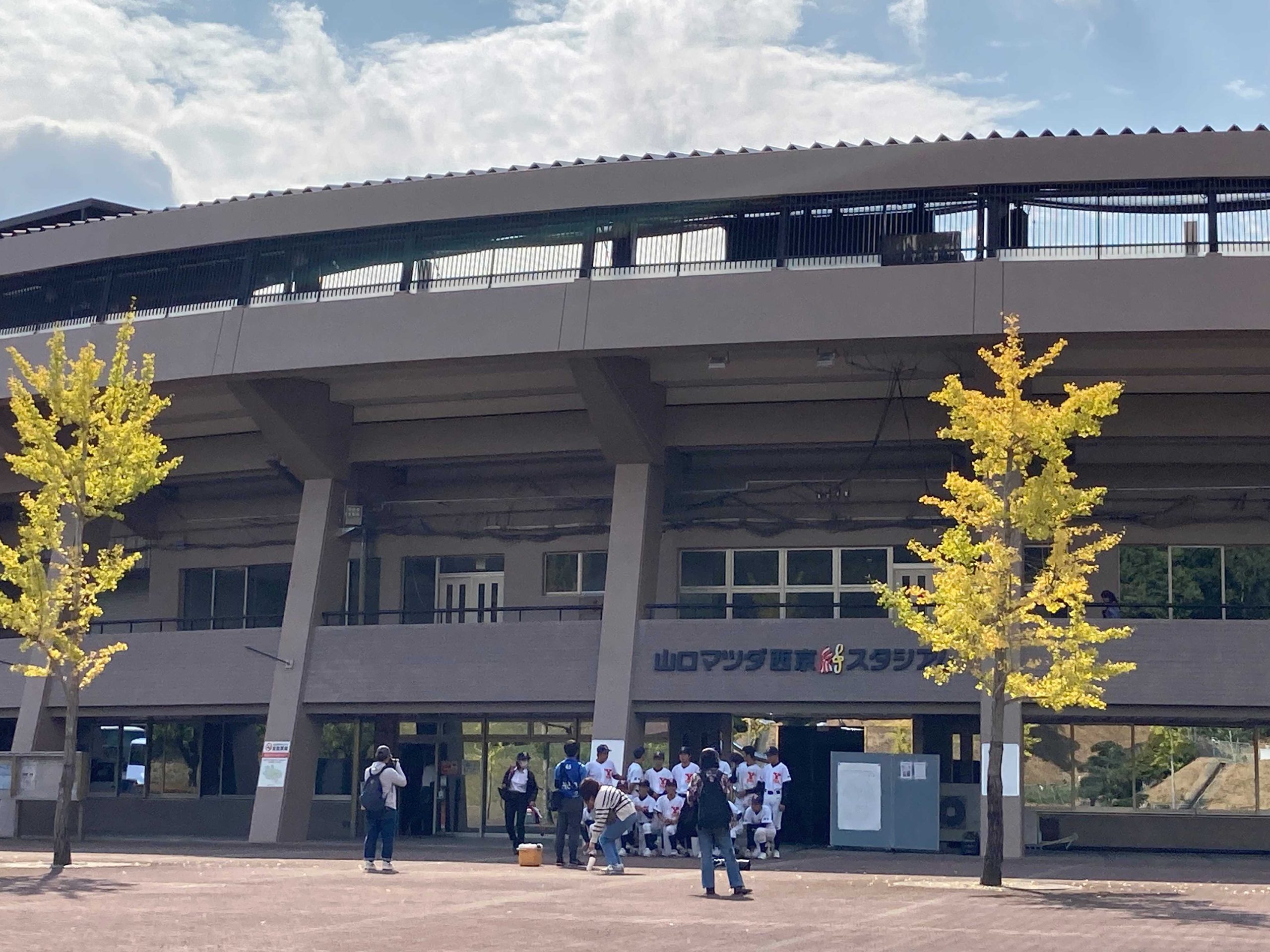 山口県中学校新人体育大会軟式野球の部開催